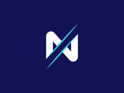 nx logo in neon