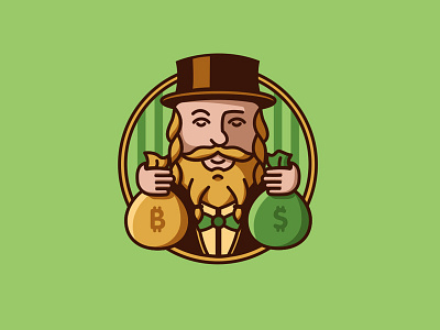 bestcoin logo crypto currency illustration logo logodesign logotype money vector
