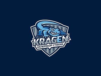 Kragen logo esports illustration logo logodesign logotype maskot vector