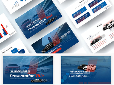 Automobile dealer powerpoint Presentation template