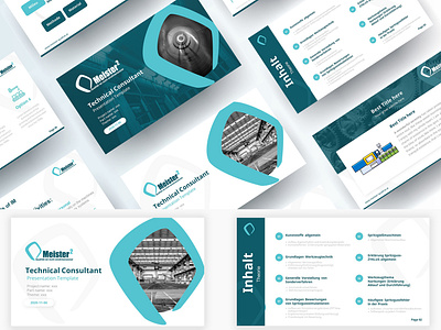 Creative powerpoint templates for technical consultant