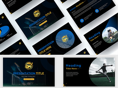 International Soccer Management - PowerPoint Template design illustration investment investor logo pitch deck pitch deck design pitch deck template powerpoint presentation powerpoint presentation template sport