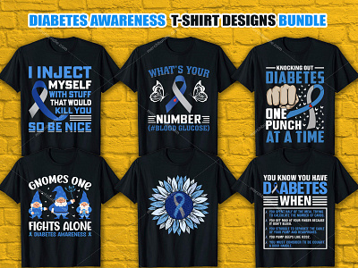 Diabetes T-Shirt Designs For Merch By Amazon