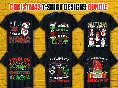 Christmas T-Shirt Designs For Merch By Amazon