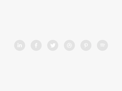 Socialmedia Icons - Flat UI