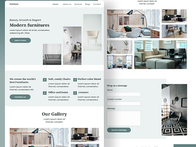 EastSpan Furniture Web Page