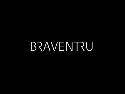 BRAVENTRU identity lettering logotype