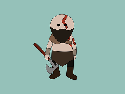 Ghost of Sparta character drawing game game art ghost of sparta god of war illustration illustrator kratos playstation pop culture video game