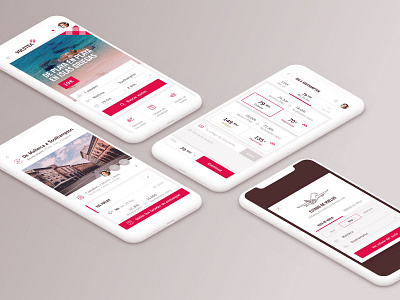 Volotea App airline app design flights interaction interface mobile ui ux