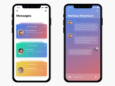 Iphone X Messages chat iphonex messages