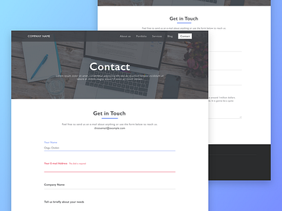 Contact Form