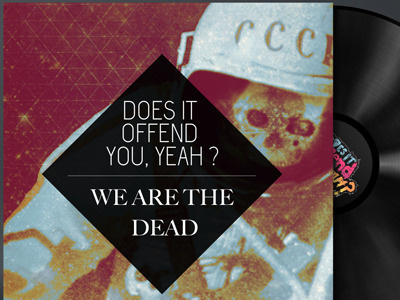 Vinyl Cover We are the dead (does it offend you) cover music vynil
