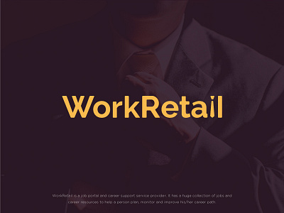 WorkRetail | Branding branding corporate graphic design icon identity jobs logo logos mark retail symbol work