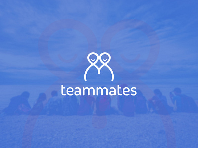 Teammates - Logo branding care design help icon illustrator logo love people team vector