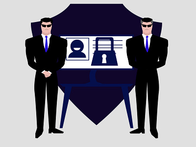 Profile security illustration