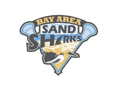 Sand Shark LOGO logo vector