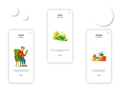 Neo banking app for senior citizen illustration mobileapp neobank screens ui uiux user expernce ux