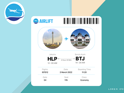 Daily UI 22: Boarding Pass dailyui dailyuiux design ui ux