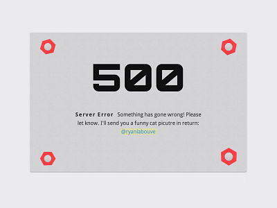 500 Error error server