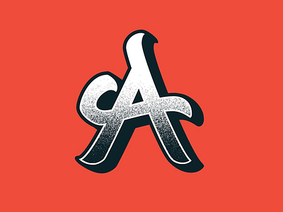 Letter A a color creative illustration japadesigns lettering logo logotype mark type vector