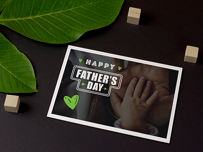 Happy Father's Day! branding concept design drawing graphic design illustration postcard promo sketch vector