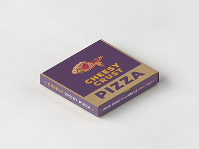 Cheesy Crust Pizza / Weekly Warm-up branding concept design graphic design logo minimal printing materials sketch typography ui vector