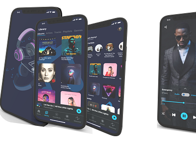 Music Player App 3d design musicpalyer sidehustleng ui vector