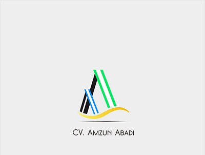 CV. Amzun Abadi Logo branding design graphic design icon logo motion graphics vector