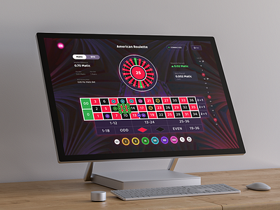 Classic Roulette Mockup