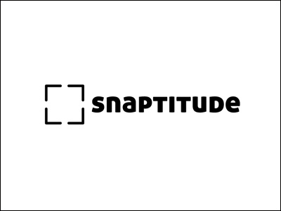 Snaptitude identity #1 branding graphic design type typography