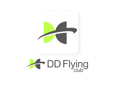 DD Flying Club Branding branding design graphic design logo typography vector