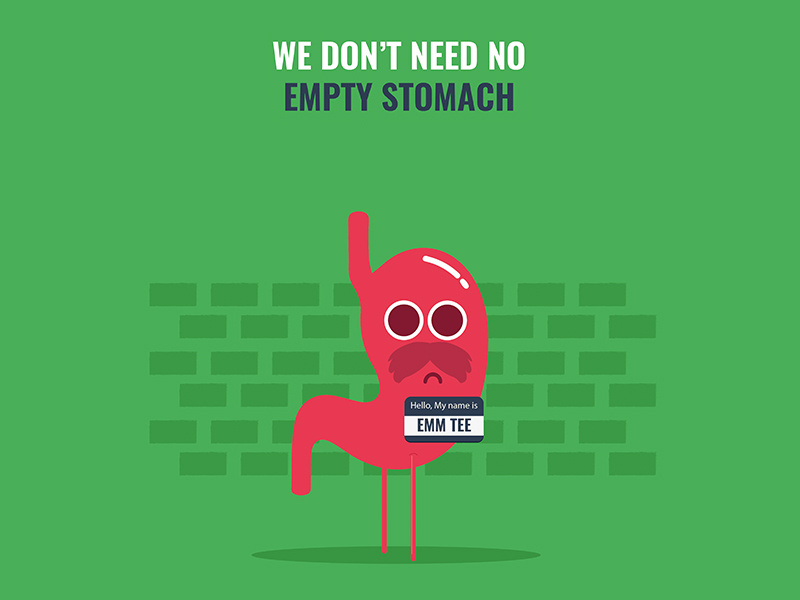 Empty Stomach by Pyaasabandar on Dribbble