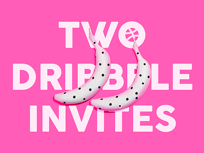 2x Dribbble invites dribbble giveaway invitations invites