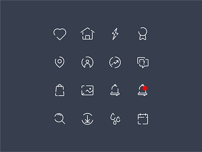 Icon set - Freebie ae app free freebie icons illustrator ui