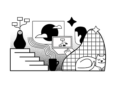 Illustration for Torq's platform 2d branding design illustration marketing prodcutdesign ui ux uxillustration vector