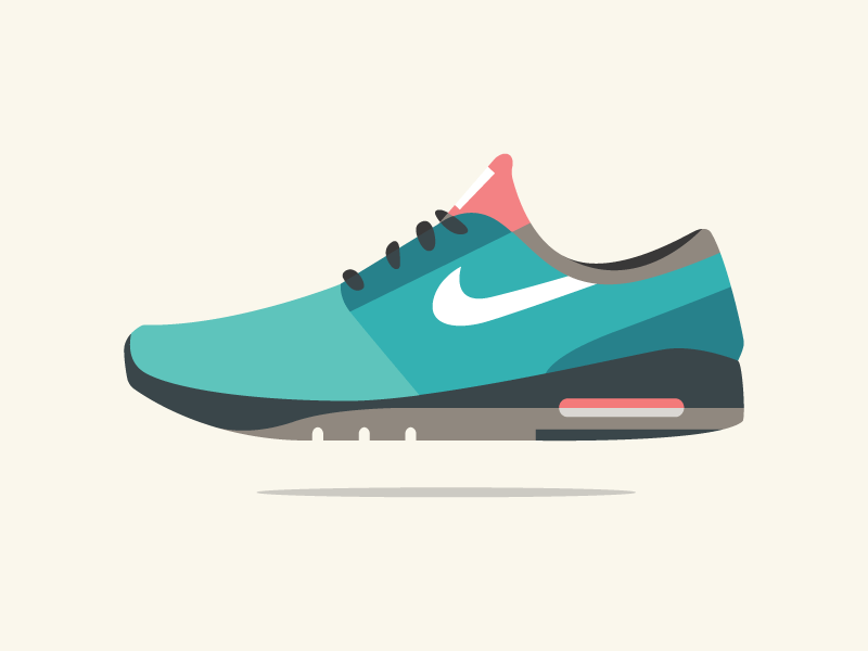 nike sb janoski 2d flat 2d illustration illustrator janoski logo nike nike sb sb shape show sneaker