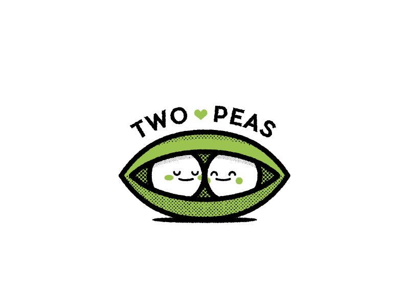 Love peas - Back