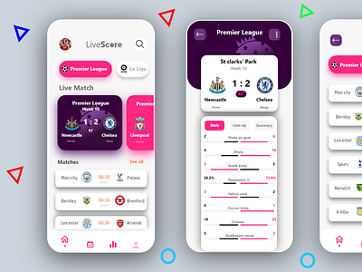 SOCCER SCORE AND SCHEDULE APP