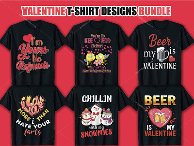 New Valentine T Shirt Designs Bundle. design etsy graphic design merchbyamazon print on demand typography shirt valentine png valentine shirt valentine svg valentinet-shirt design vector graphic vintage svg