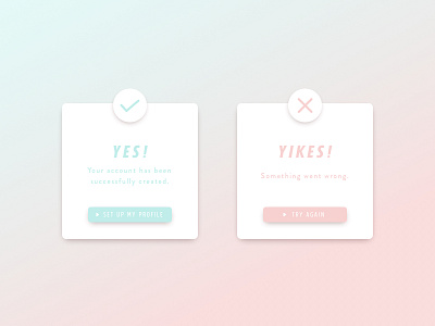 011 // Error Messages 011 daily dailyui error error message message pastel ui