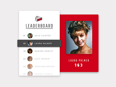 019 // Leaderboard 019 daily dailyui leaderboard ui ux