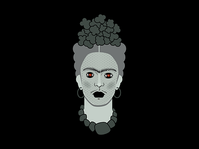 Almost Halloween! character design frida kahlo halloween