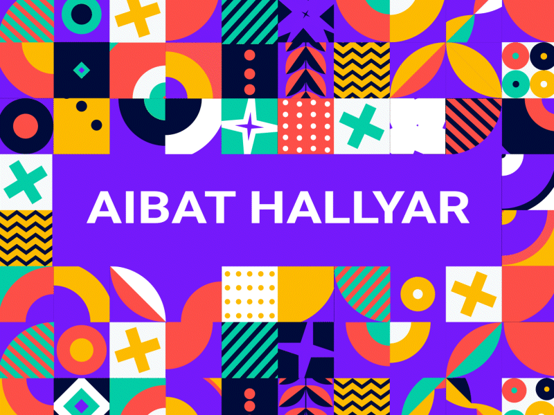 Aibat Hallyar animation branding graphic design illustration motion graphics vector