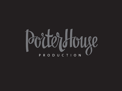 Porter House lettering