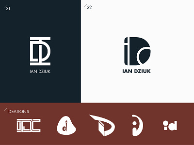 2022 Ian Dziuk Branding logo