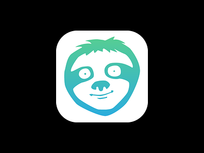 Sloth fella app icon icon illustration sloth