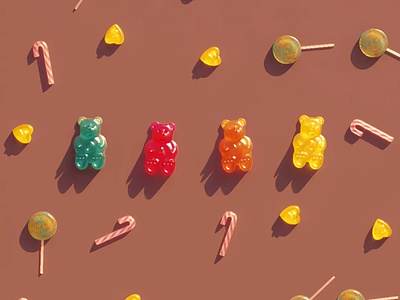 Gummy bears (made in substance designer)