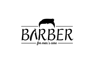 The Barber branding design graphic design icon logo minimal ui