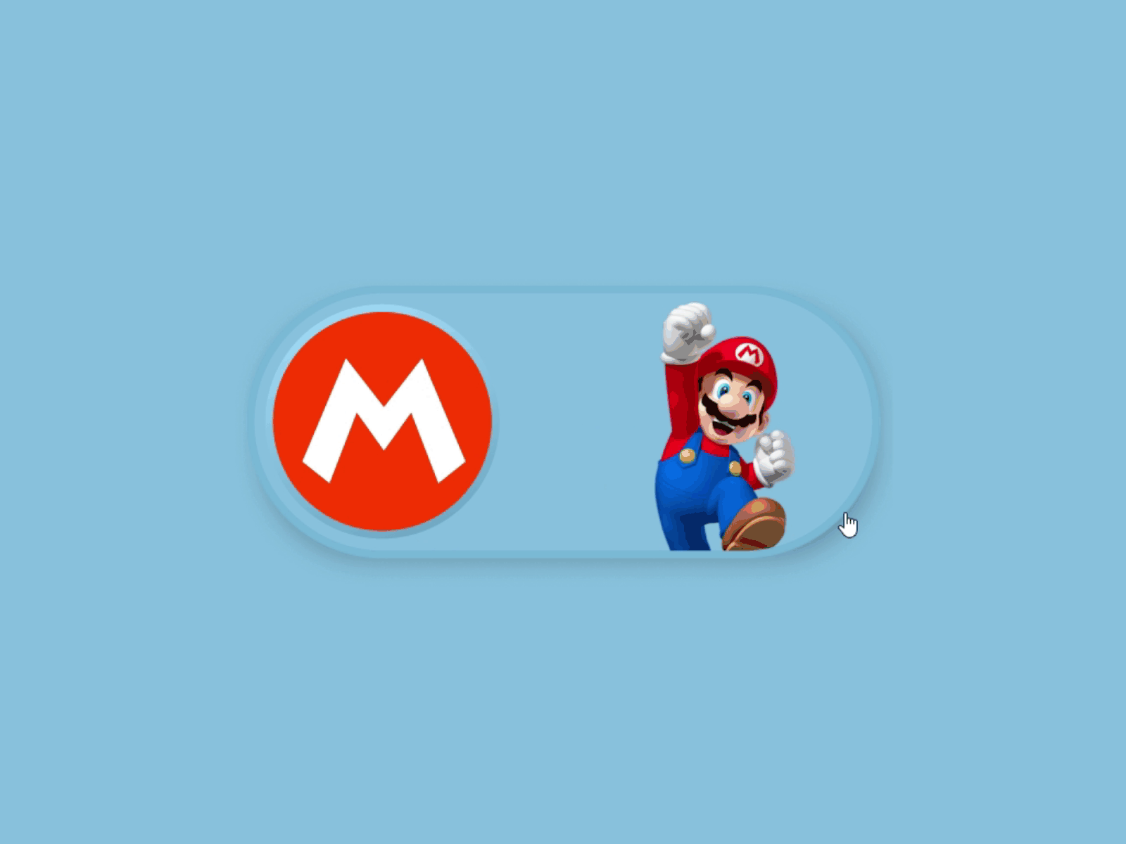 Daily UI 15/100 - On/Off Switch branding dayliui design figma graphic design illustration japan logo mario nintendo onoff switch ui ux vector