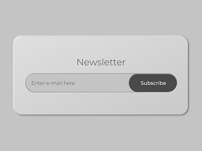 Daily UI 26/100 - Subscribe